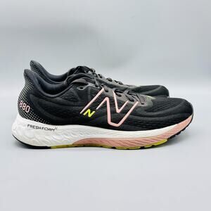 New Balance Shoes Womens 11 Black Pink Fresh Foam X 880 v13 Running Sneakers